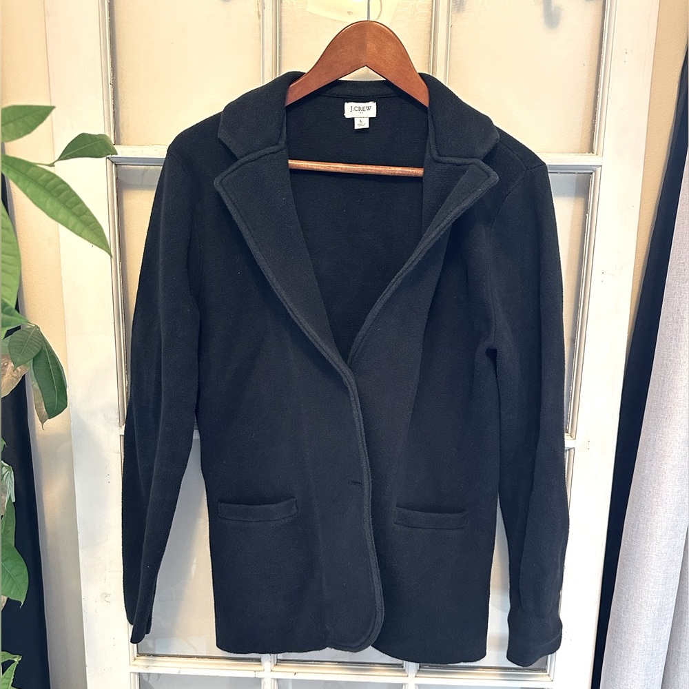 J Crew Schoolboy Sweater Blazer